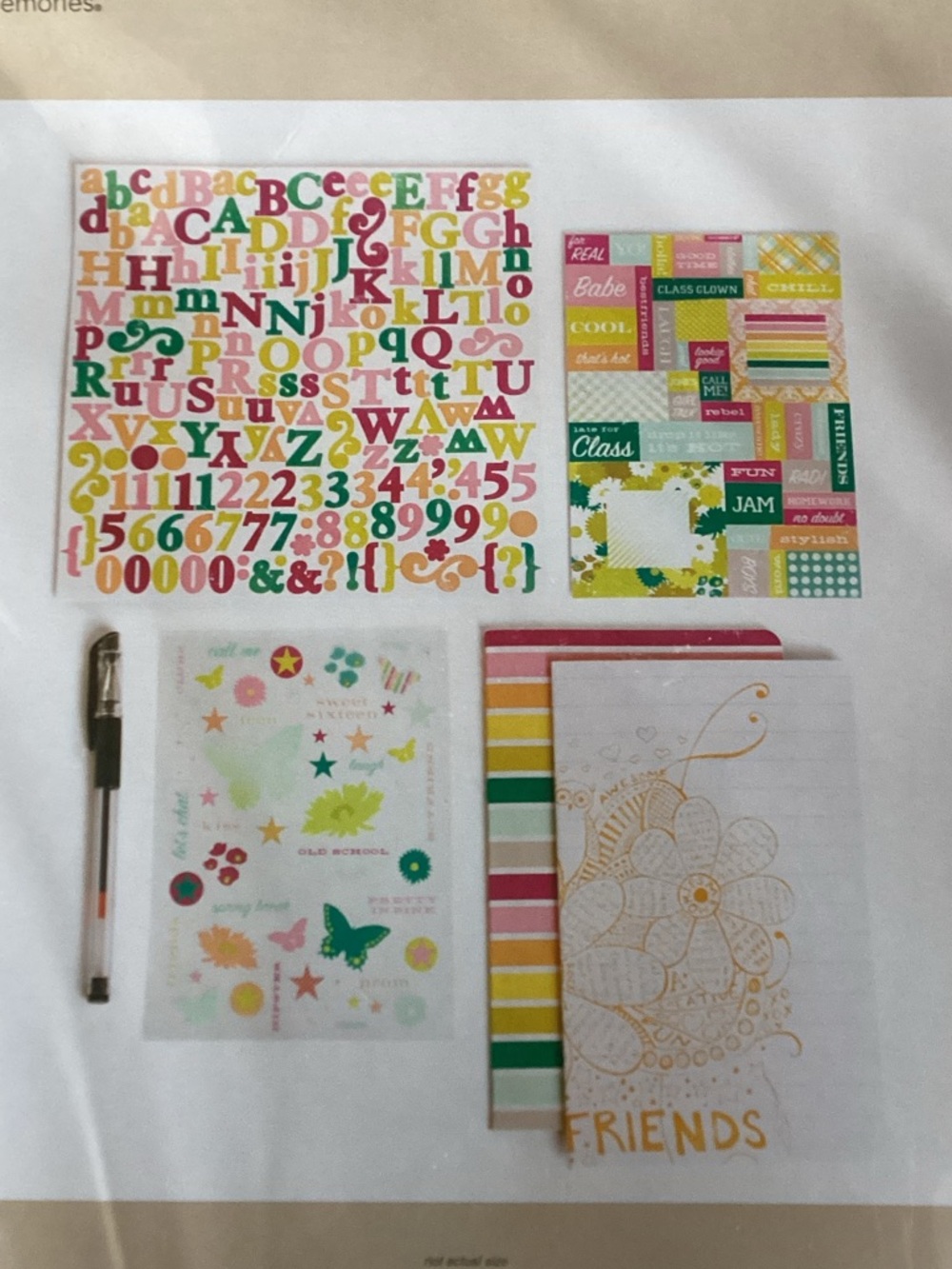 Journaling Book Kit - Multicolor